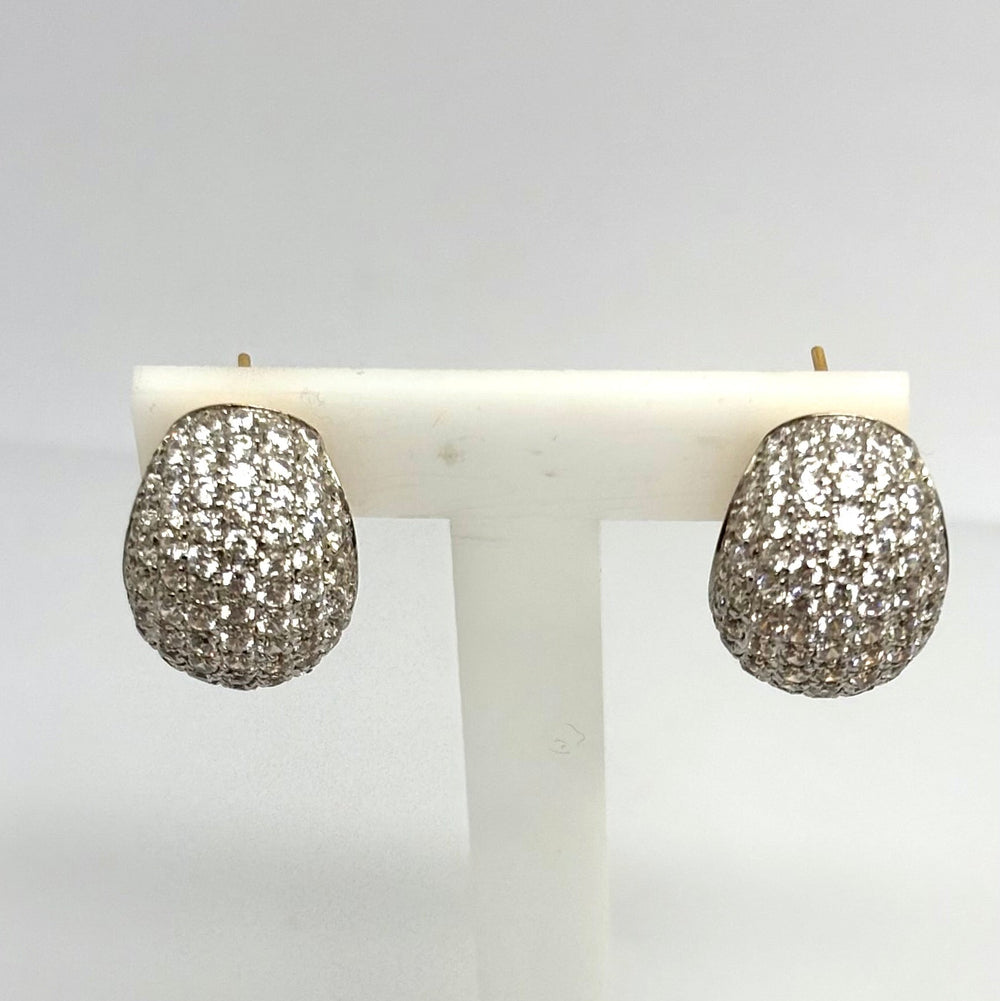Boucles d'Oreilles en Or Jaune 18K - 12.84 Grs