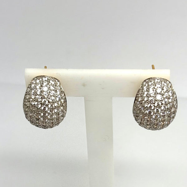Boucles d'Oreilles en Or Jaune 18K - 12.84 Grs