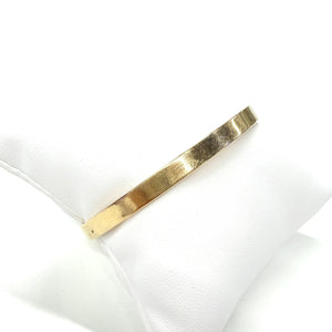 Bracelet Jonc en  Or Jaune 18k Tête d'Aigle - 25.62 Grs