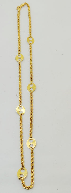 Collier en Or Jaune 18K - 5,24G