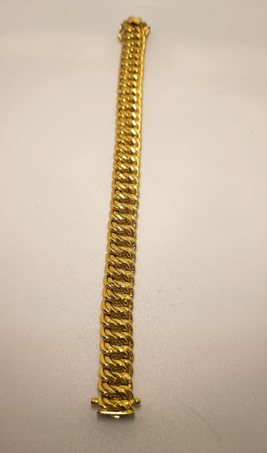 Bracelet Maille Royale Or Jaune 18 Carats