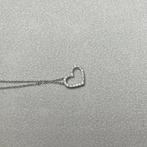 Collier Princesse en Or Blanc 18K 2.78 Grs
