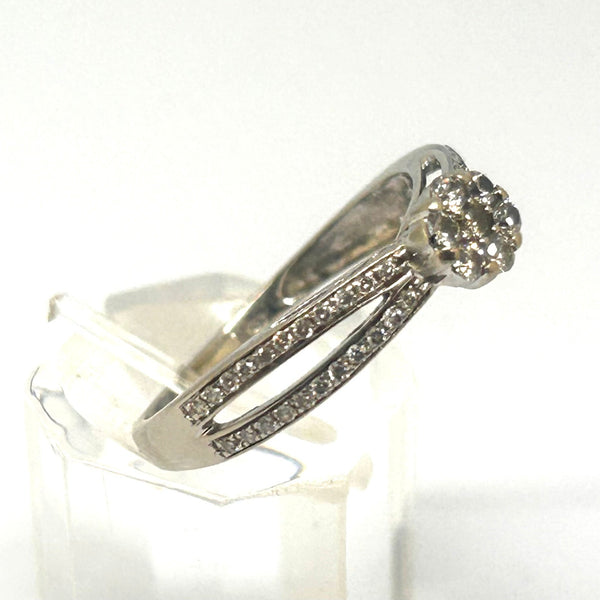 Solitaire Diamant Blanc 18 Carats avec Certificat