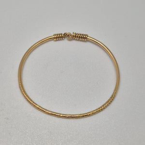 Bracelet Jonc Or Jaune 18 carats