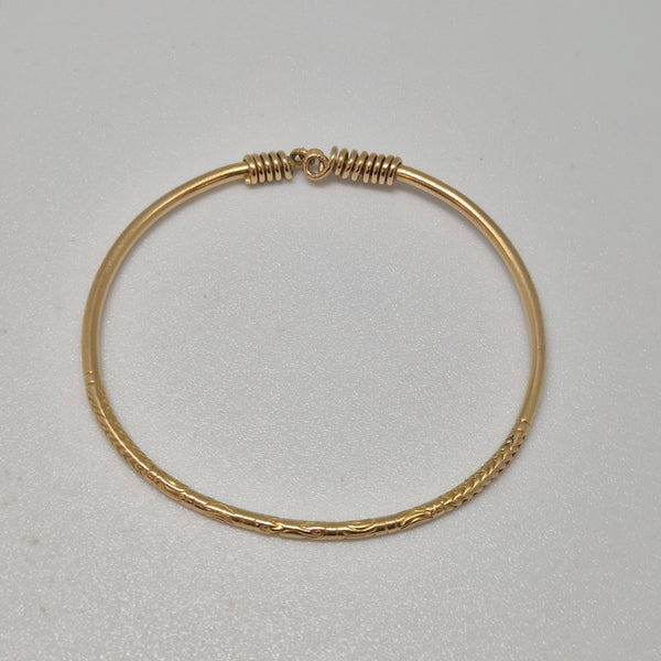 Bracelet Jonc Or Jaune 18 carats