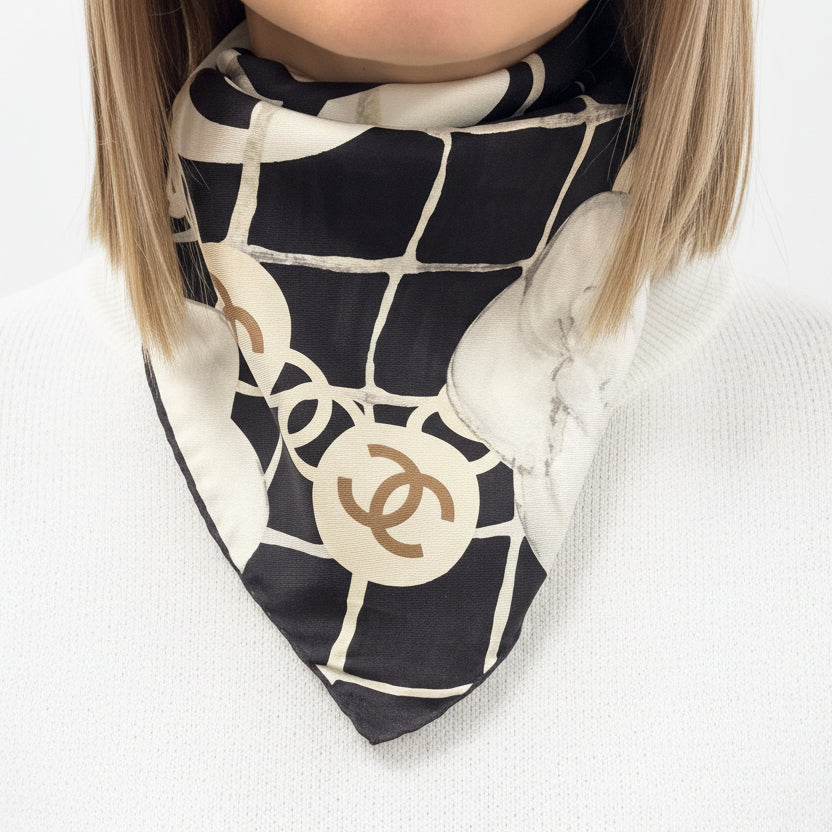 Foulard Chanel en Soie