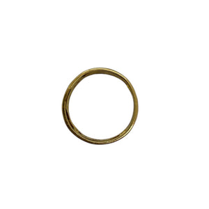 Bague Jonc en Or Jaune 18k  - Taille 60