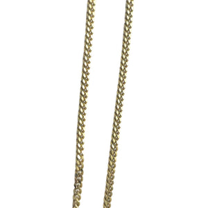 Collier Matinée Gourmette en Or Jaune 18K
