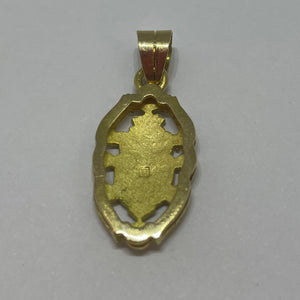 Pendentif Solitaire en Or Jaune 18K - 2.75g