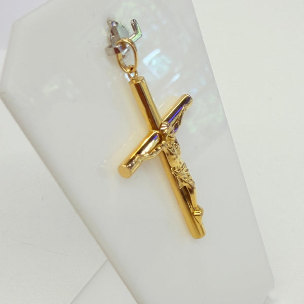 Pendentif Croix en Or Jaune 22K