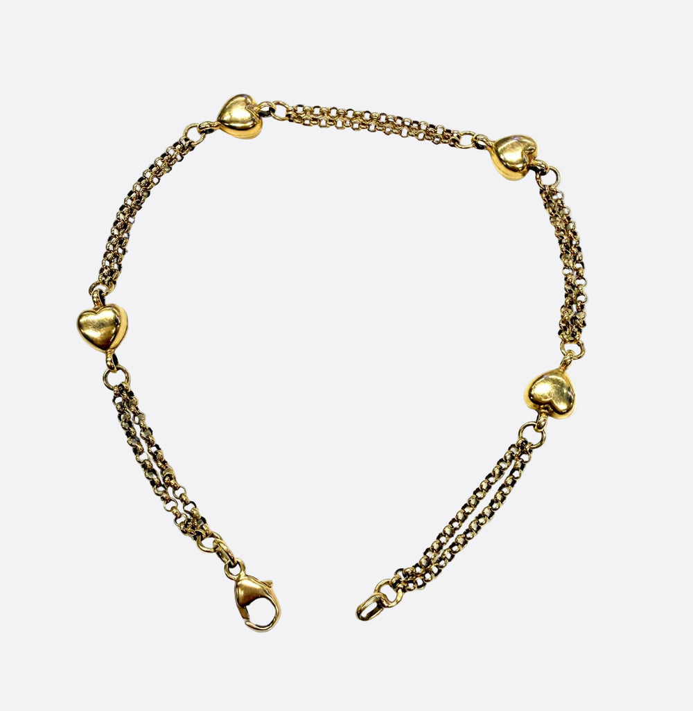 Bracelet en Or Jaune 18K - 4.92g
