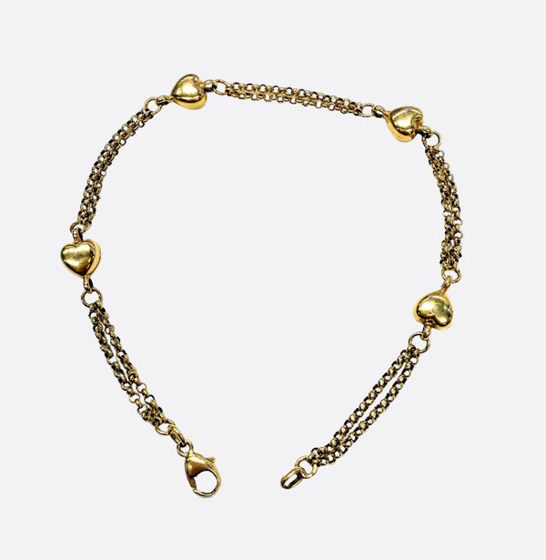 Bracelet en Or Jaune 18K - 4.92g