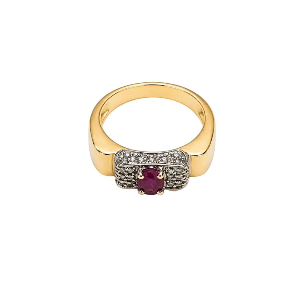 Tank Or Jaune 18 K - Taille 53 - 6.02 G