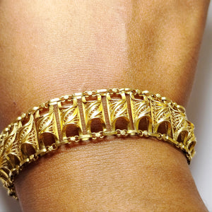 Bracelet Jonc en Or Jaune 18K 21.30 Grs