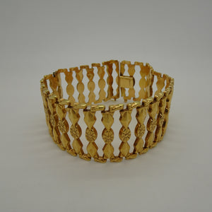 Bracelet Manchette en Or Jaune 18K 20.10 Grs
