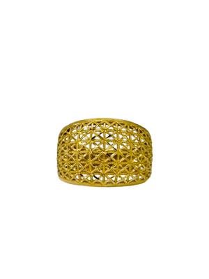Bague Chevalière Or Jaune 18K  Taille-54