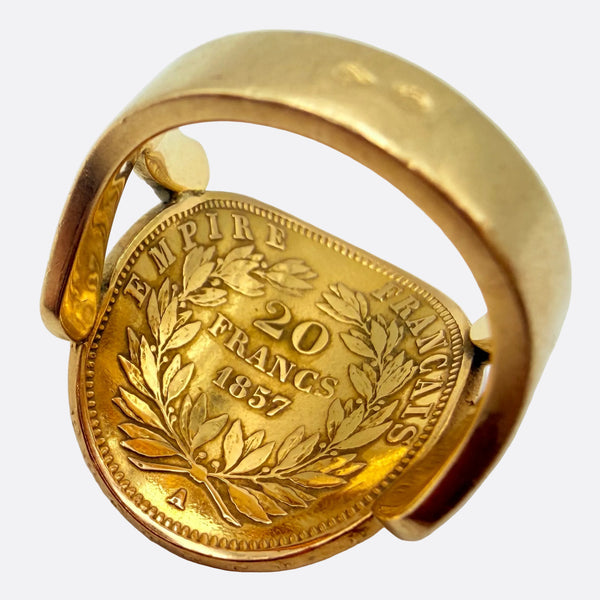 Bague Napoléon en Or Jaune 18k - 11.48g