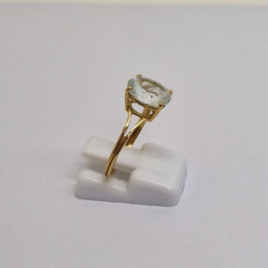 Solitaire en Or jaune 18K Taille-56