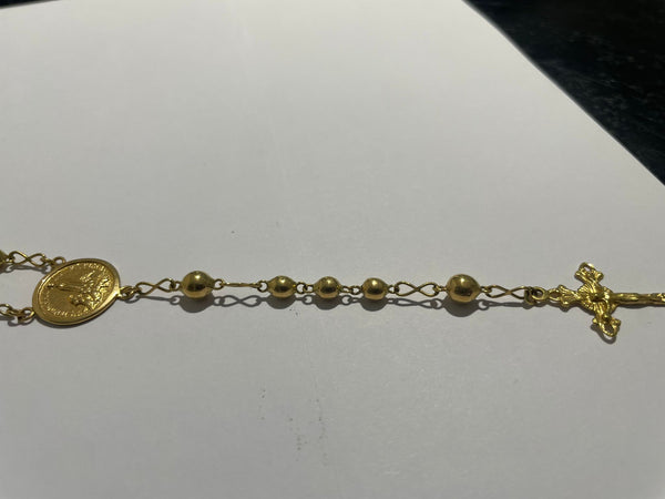 Collier CHAPELET en Or Jaune 18K 15.61 Grs