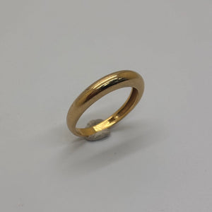 Bague en Or jaune 18K - Taille 62