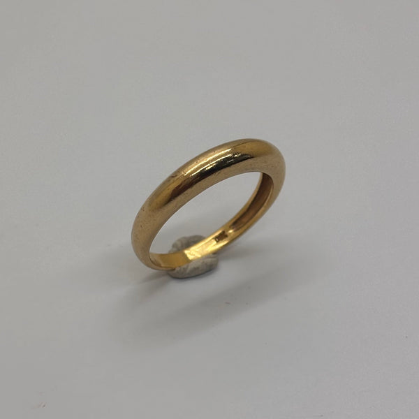 Bague en Or jaune 18K - Taille 62