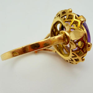 Bague en Or Jaune 18K Taille 58 - 5.75 Grs