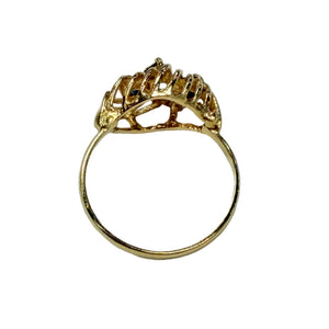 Bagues en or jaune 18k avec saphirs