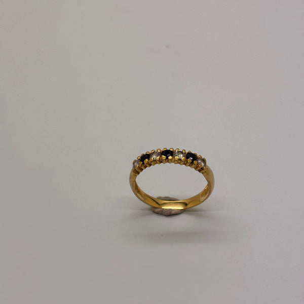 Bague en or jaune 18 carats Taille -57