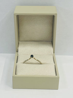 Baguette en Or Blanc 18K Taille-57