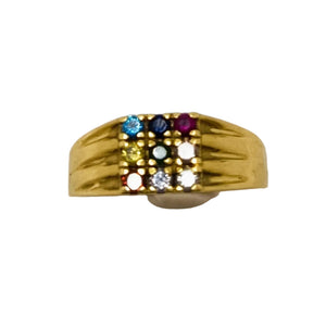 Bague en Or Jaune 18K - 4.20G - Taille 66