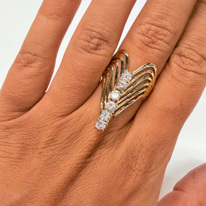 Bagues en Or Jaune 18K - Taille 58