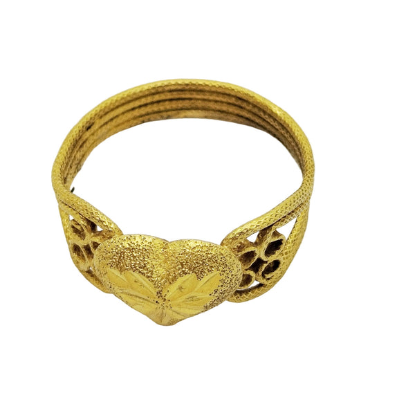 Bague en Or Jaune 22K - 1.89 Grs - Taille 59