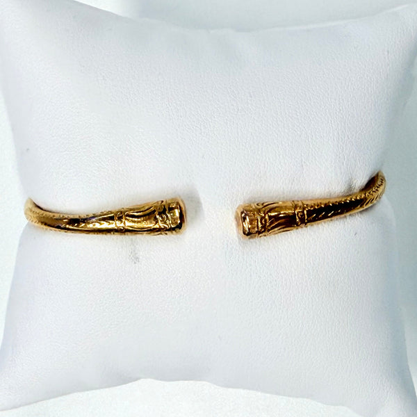 Bracelet Jonc en Or Jaune 18K - 28.99 G