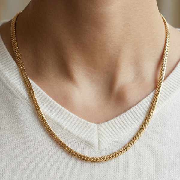 Collier Serpent Or Jaune 18 K - 7.36 G