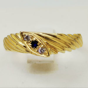 Bague en or jaune 18K Taille-54