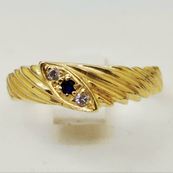 Bague en or jaune 18K Taille-54