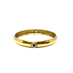 Bracelet jonc en or jaune 18K
