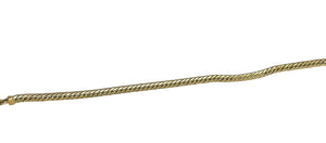 Bracelet Maille Anglaise en Or Jaune 18K - 5.59 G