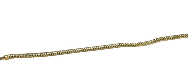 Bracelet Maille Anglaise en Or Jaune 18K - 5.59 G