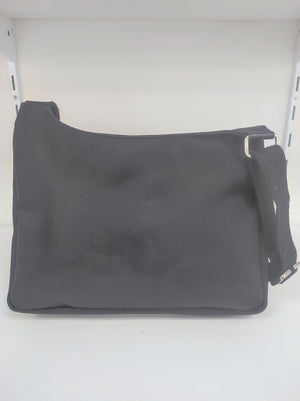 Sac à main Longchamp toile noir hobo