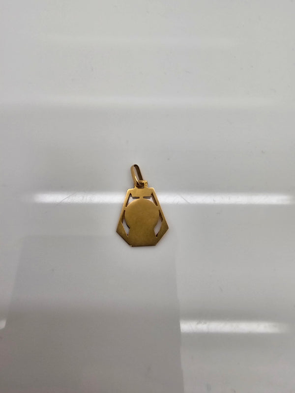 Pendentif en or jaune 18K - 0.85 Grs