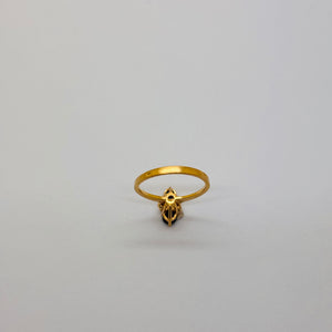 Bague Or Jaune 18K 18K Taille-50