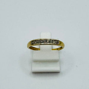 Bague en Or Jaune  18K - Taille 56.5