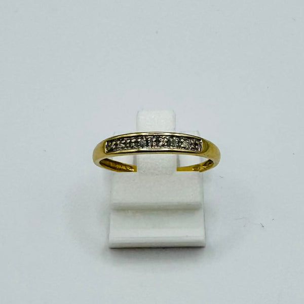 Bague en Or Jaune  18K - Taille 56.5