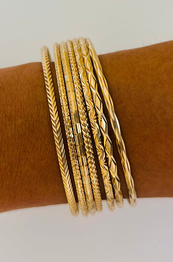 Bracelet Jonc en Or Jaune 18 Carats - 47.08 Grs