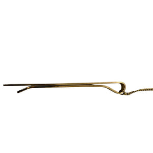 Pince à cravate en Or Rose 18K