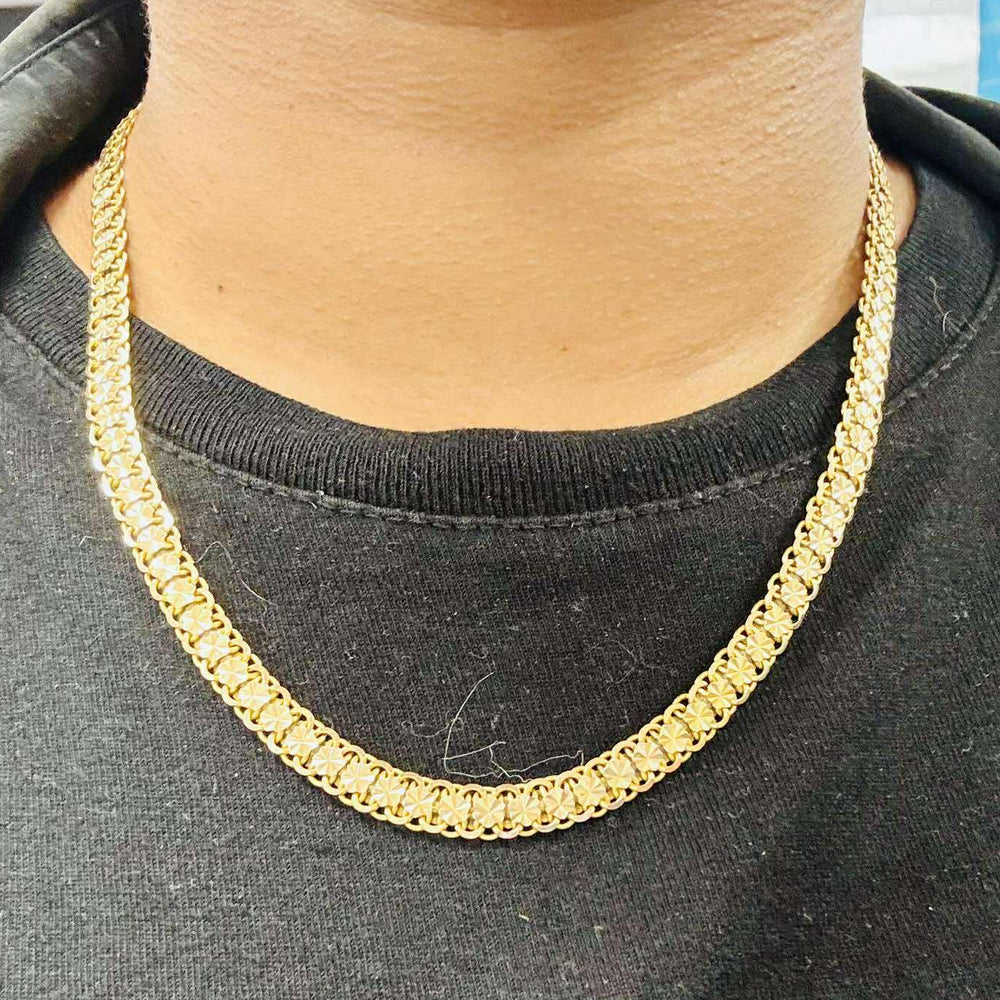 Collier Princesse Or Jaune 24.58 18 carats Taille 39