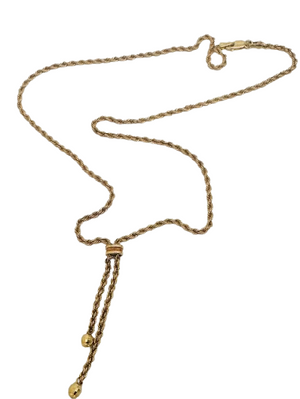 Collier Princesse en Or Jaune 18 Carats – 44 Cm