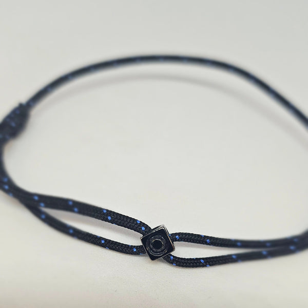 Bracelet Dinh Van – Cube Diamant en Titane Noir (0,10 cts)