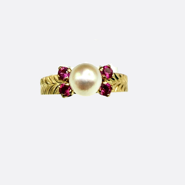 Bague en Or jaune 18K - Taille 51 - 2.68g